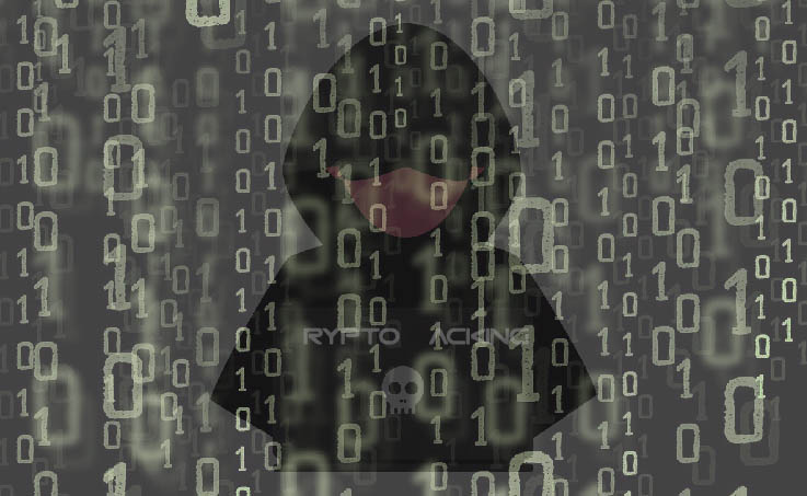CryptoJacking Threat Hacker Hiding in Black Screen