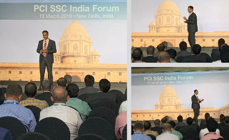 SISA CEO Dharshan Shanthamurthy at First-ever PCI India Forum - March 2019