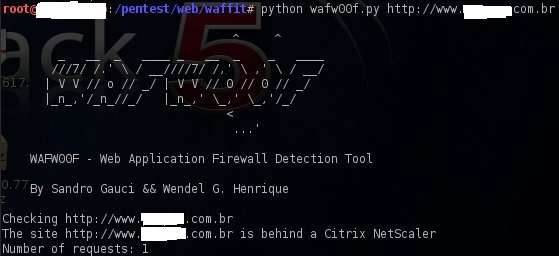 WAFWOOF - Web Application Firewall Detection Tool4