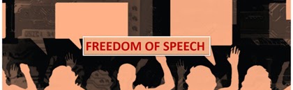 Freedom of Speech placard
