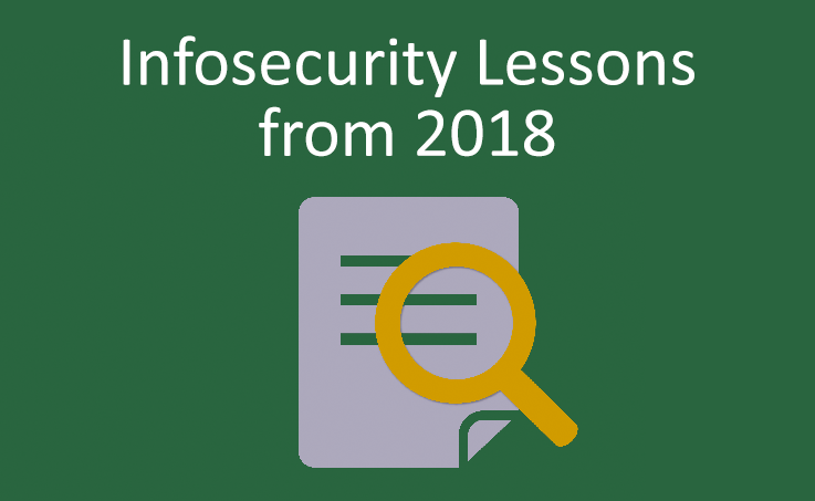 InfoSecurity Lessons Learning