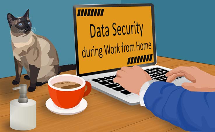 data security during work from home with mdr service