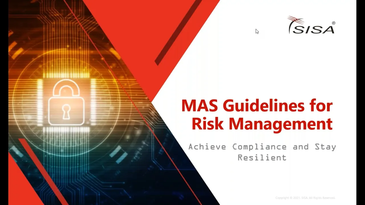 Webinar: MAS Revised Guidelines for Risk Management – Get Compliant and ...
