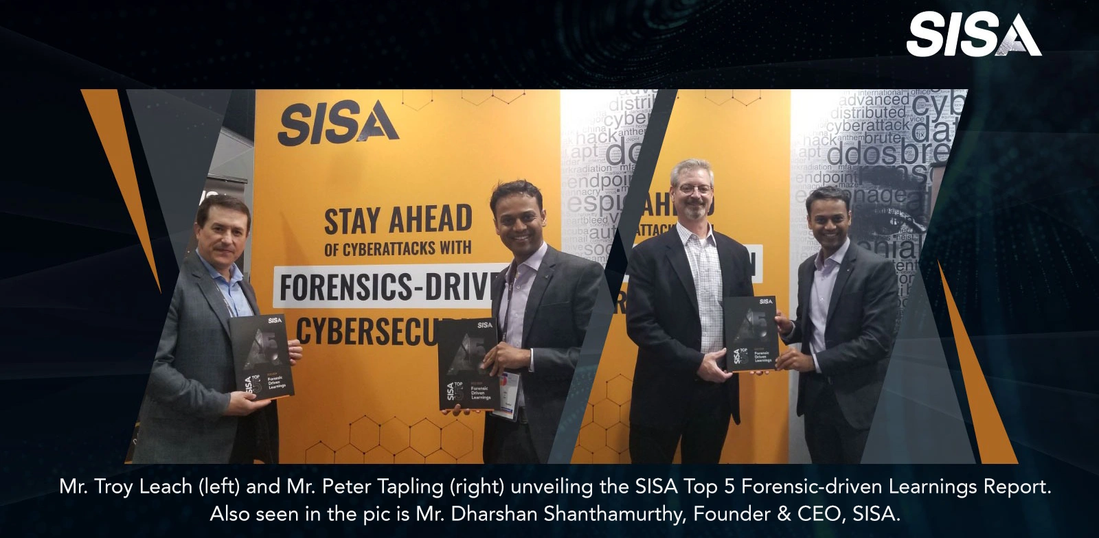 SISA Top 5 Forensic-driven learnings report launch at RSA Conference 2023