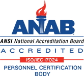 ANAB ANSI accredited - logo