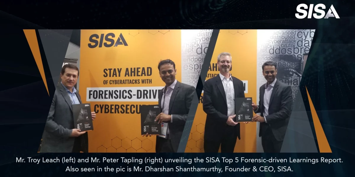 SISA Top 5 Forensic-driven learnings report launch at RSA Conference 2023